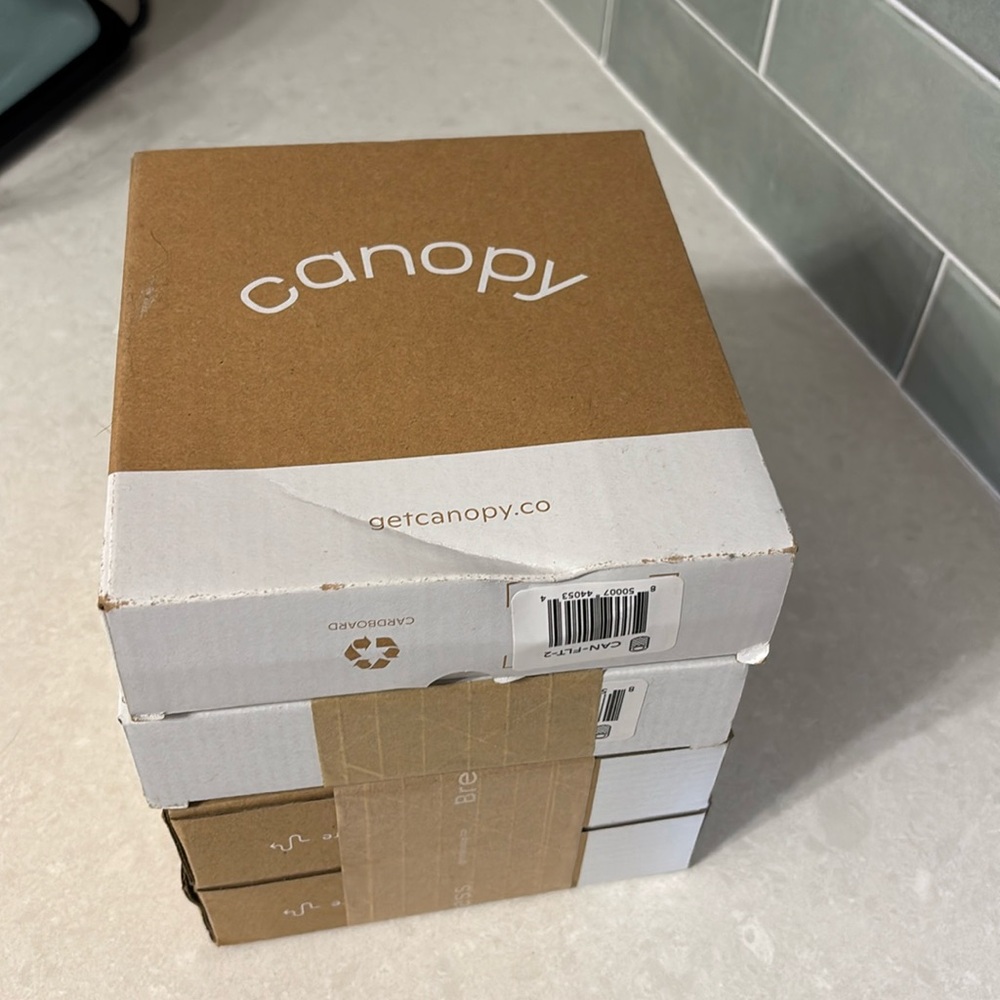 Four Canopy Humidifier Filters